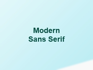 Modern Sans Serif Font Pairings for Signage