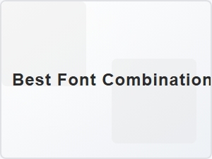 Best Font Combinations for Directional Signage